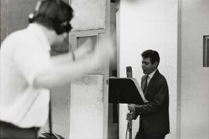 Der Sänger und Entertainer Eddie Fisher