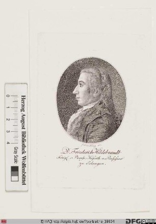 Bildnis Georg Friedrich Hildebrandt
