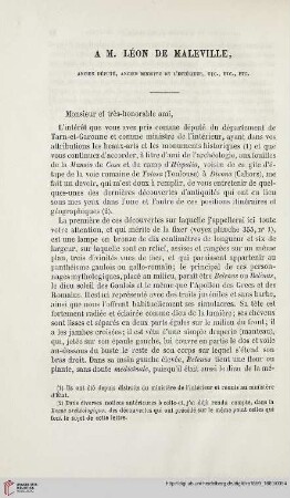 16: A M. Léon de Maleville, ancien député, ancien ministre de l'intérieur, etc., etc., etc.