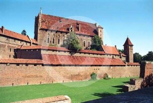 Hochschloss der Marienburg von S