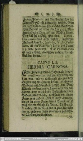 Casus LII. Hernia Carnosa