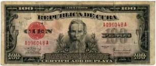 Geldschein, 100 Pesos, 1938
