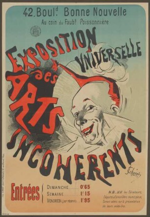 Exposition des Arts universelle incoherents