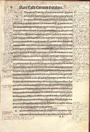 Marci Tullii Ciceronis Paradoxa.