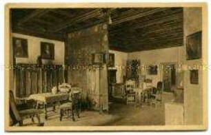 Askanierzimmer in der Burg Lauenstein