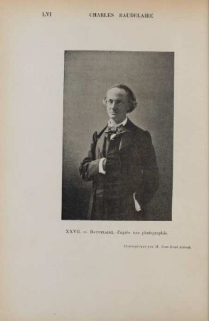 XXVII. Baudelaire, d'aprés une photographie