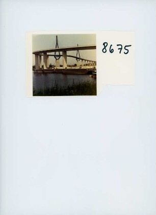 Köhlbrand-Hochbrücke, Hamburg, 1975