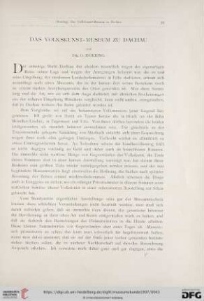 3: Das Volkskunst-Museum zu Dachau