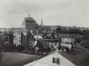 Radeberg, Stadtansicht : Radeberg. Stadtblick