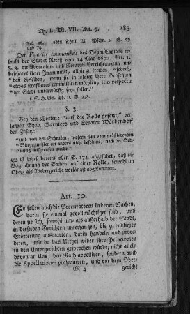 Pflichten und Strafen der Procuratoren