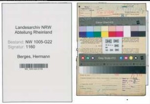 Entnazifizierung Hermann Berges , geb. 08.09.1883 (Gastwirt)