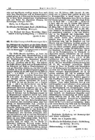 Entscheidungen des Kammergerichts : [Amtlicher Teil]