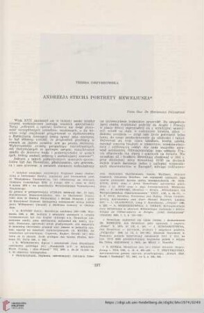 36: Andrzeja Stecha portrety Heweliusza
