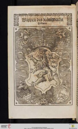 Wappen des Königreichs Böhmen