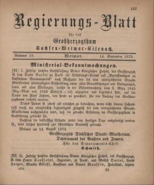 Nr. 19 : 14. September 1873