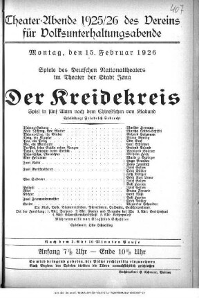 Der Kreidekreis