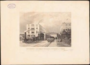 Potsdamer Bahnhof, Berlin: Ansicht des Bahnhofes der Berlin-Potsdamer-Eisenbahn
