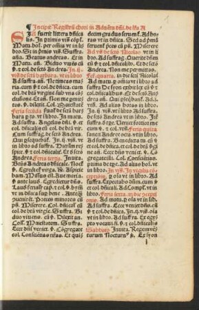 Incipit Registrum chori in Adventu domini ...