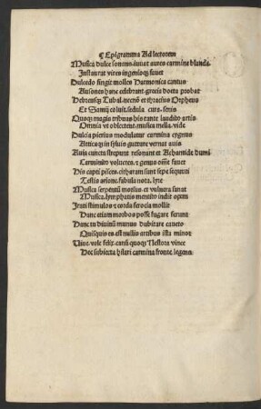 Epigramma Ad lectorem