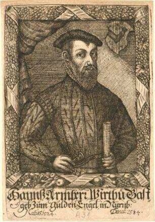 Hanns Armherr; geb. 1524; gest. 1584
