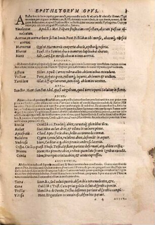 Ioannis Ravisii Textoris Nivernensis Epithetorvm Opvs absolutissimum