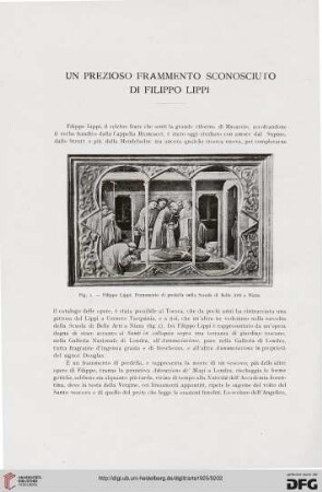 28: Un prezioso frammento sconosciuto di Filippo Lippi