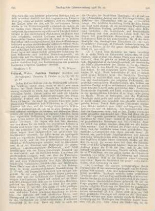 625-627 [Rezension] Frühauf, Walter, Praktische Theologie!