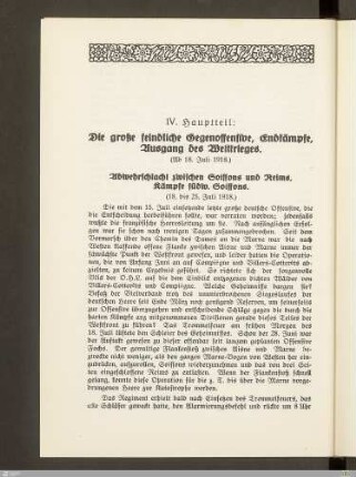 Abwehrschlacht zwischen Soissons und Reims, Kämpfe südw. Soissons
