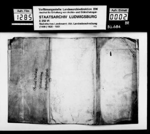 Tabellarische Zusammenstellung der wichtigsten Daten zu den politischen Gemeinden des Oberamts, [von Finanzrat Karl Eduard Paulus]