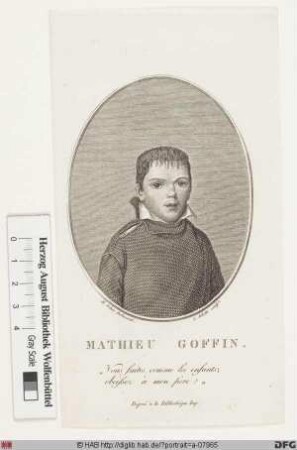 Bildnis Mathieu Goffin