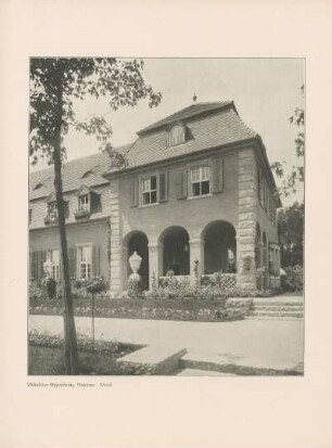 Wohnhaus Oppenheim, Wannsee. Detail