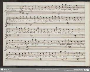 Recitativo: Si che pietà non v'è
