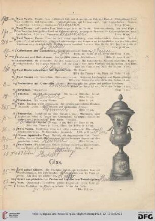Glas (Nr. 105-166)