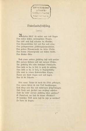 Sämtliche Werke, 5