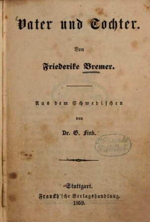 Vater und Tochter