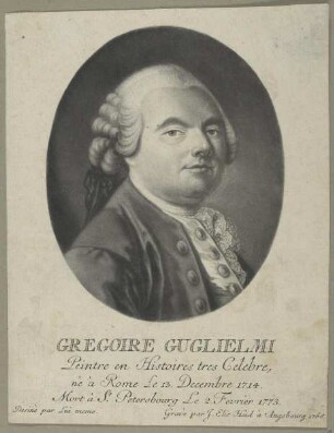 Bildnis des Gregoire Guglielmi