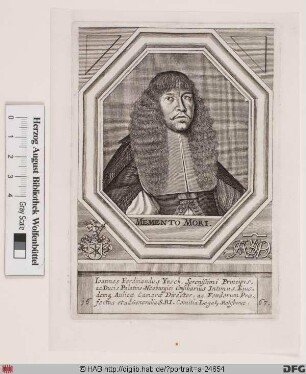 Bildnis Johann Ferdinand Yrsch