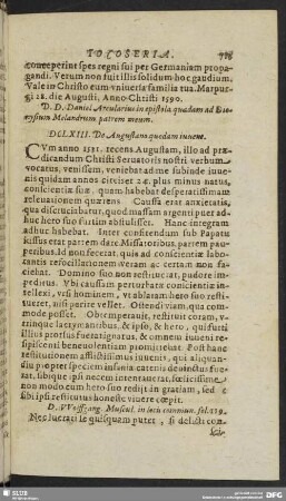 DCLXIII. De Augustano quodam iuvene