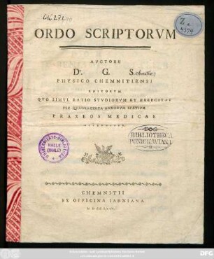 Ordo Scriptorvm