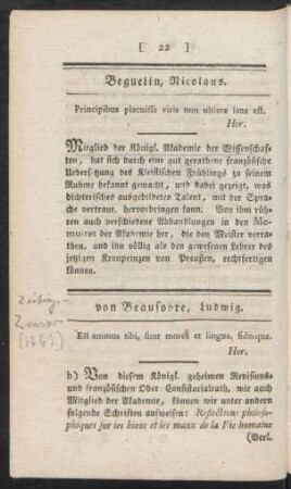 Beguelin, Nicolaus
