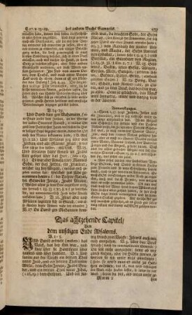 459-468, Das achtzehende - neunzehente Capitel