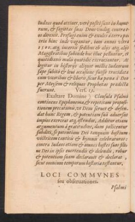 Loci Communes seu observationes.