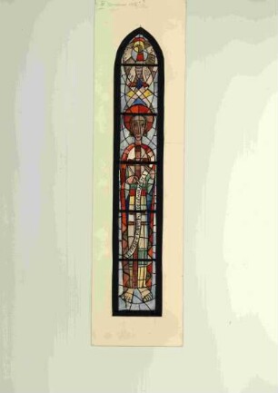 Entwürfe für vier Glasfenster in der Evangelischen St. Castor Kirche in Dausenau