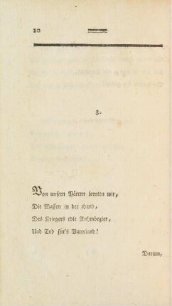 3. Von unsern Vätern lernten wir