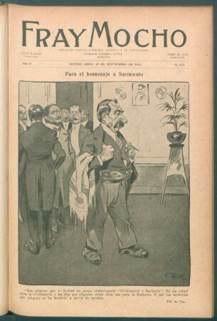 Para el homenaje a Sarmiento