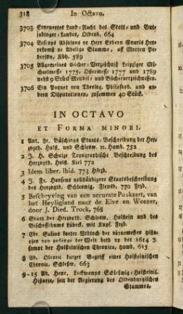 In Octavo et Forma Minori