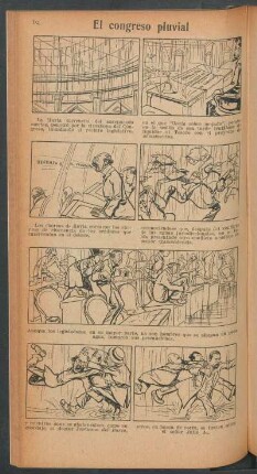 El congreso pluvial - [Cómic]