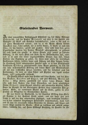 Einleitendes Vorwort.