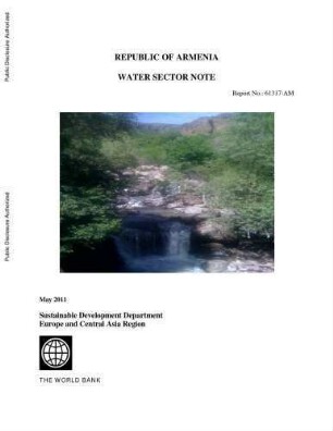 Republic of Armenia : Water Sector Note