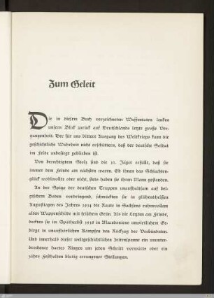 Zum Geleit